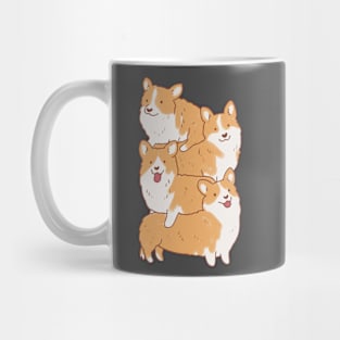 corgi stack Mug